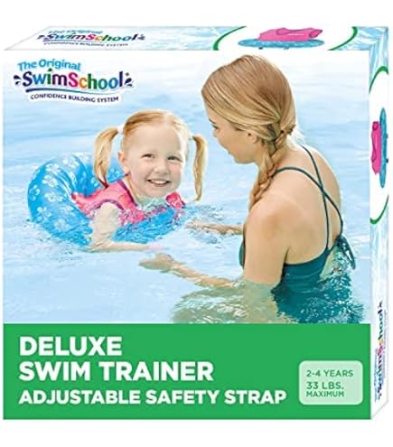 Asiento Flotante De Natación Para Niños De 1 A 4 Años – Inflable De PVC Con Asas, Seguro Y Fácil De Usar, Peso Máximo 22.5 Kg