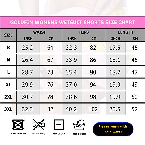 image for GoldFin Diving Shorts Neoprene Swimming Women 2mm Wetsuit Trunks Sauna