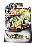 2017 Hot Wheels Happy New Year Green And Red Carbonator Bottle Opener Rare