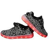 Genda 2Archer Kids 7 Colors Light Up Shoes LED Slip-On Fashion Sneakers