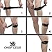 Copper Chief Gear Copper Knee Braces (1 Pair) with FREE Patella Knee Braces (1 Pair) - GUARANTEED Best Copper Infused Fit - Compression & Recovery Sleeves - Both Men & Women