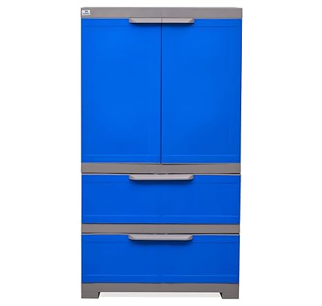 Nilkamal Freedom Fmdr 2b Plastic Storage Cabinet With 1 Drawer
