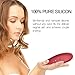 G-Spot Vibrators, Xocity, Clitoral Nipple Anal Vagina Vibrator with 10 Vibrations 10M Remote Control, Adult Sex Toys with Dual Motors for Women Men Male Female Couples Play, Frosted Red
