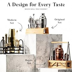 BARE BARREL® Mixology Bartender Kit Bar Set