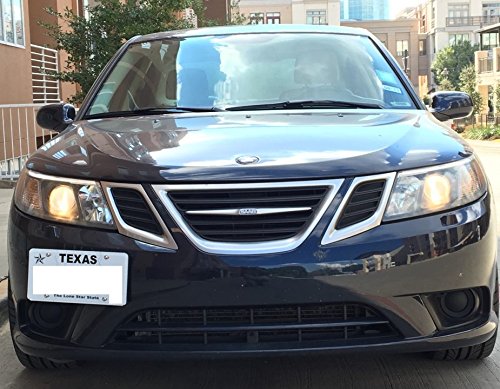 GMG Motorsports SAAB 9-3 NO HOLES License Plate Bracket Kit