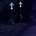 Solar Cross Stake Decoration Outdoor Holy Jesus Christmas Home Church Figurine Led Color Changing Ground Garden Ornament Patio Statue Decor Lights Cemetery Lighting Thanksgiving Xmas Party Ornament