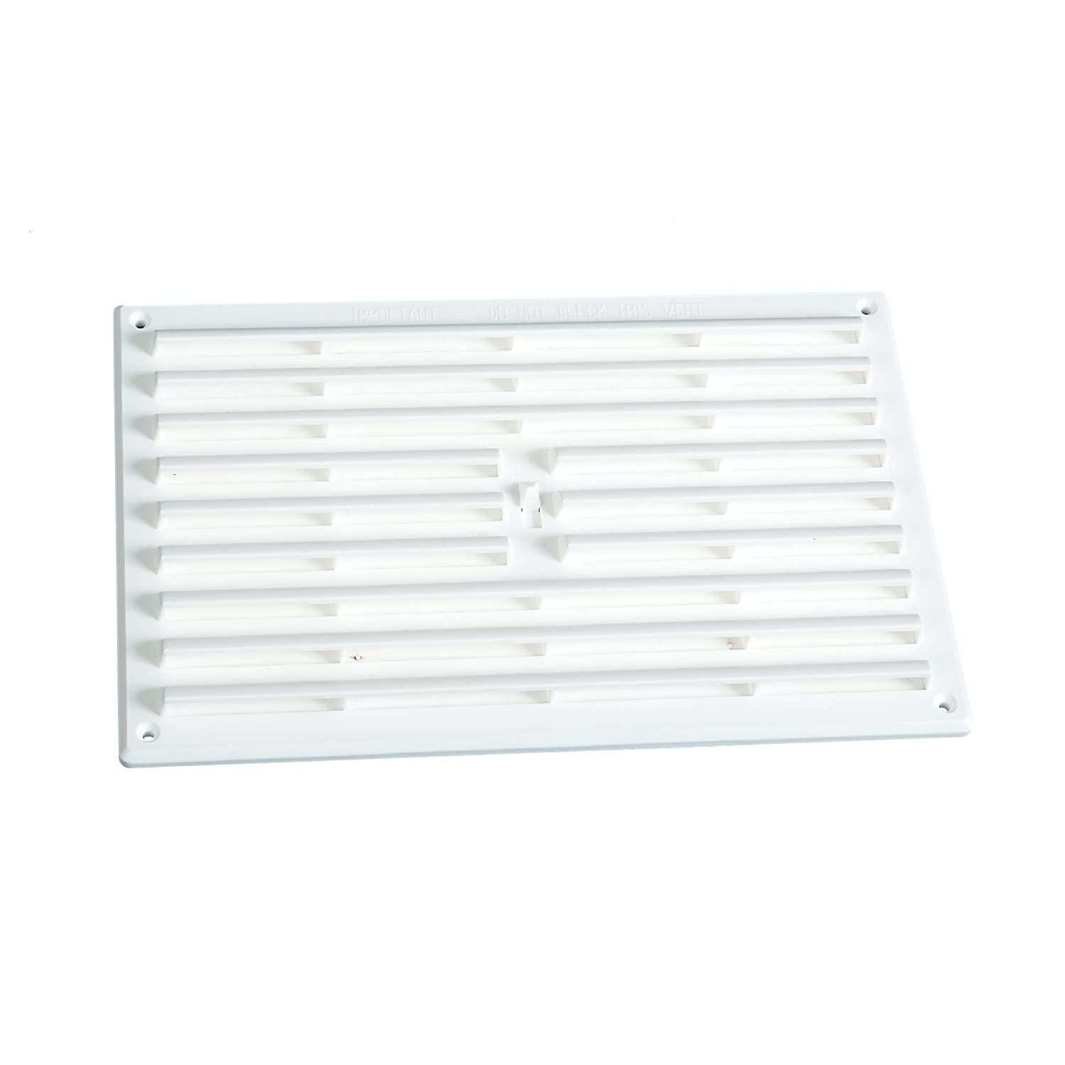 TIMCO Timloc 9x6 Plastic Internal Hit and Miss Grille Vent White White-9x6-Plastic