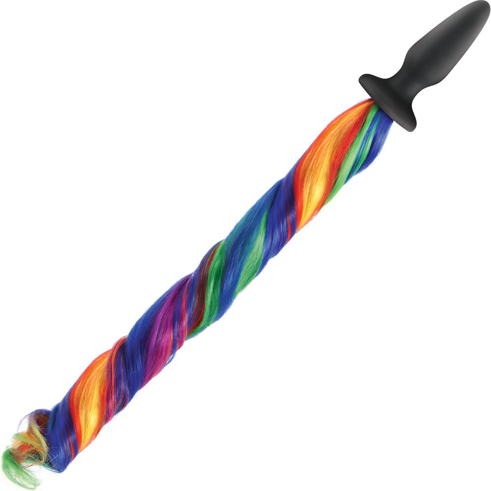 Ns Novelties Unicorn Tails Multi Anal Plug