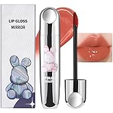 Mirror Shine Lip Gloss,High Pigment Plumping Lip Tint, Long-Lasting Waterproof Lip Lacquer, Hydrating Non-Sticky Gloss for Brightening Lips with No White Film, Gift for Women Holiday Makeup,605#