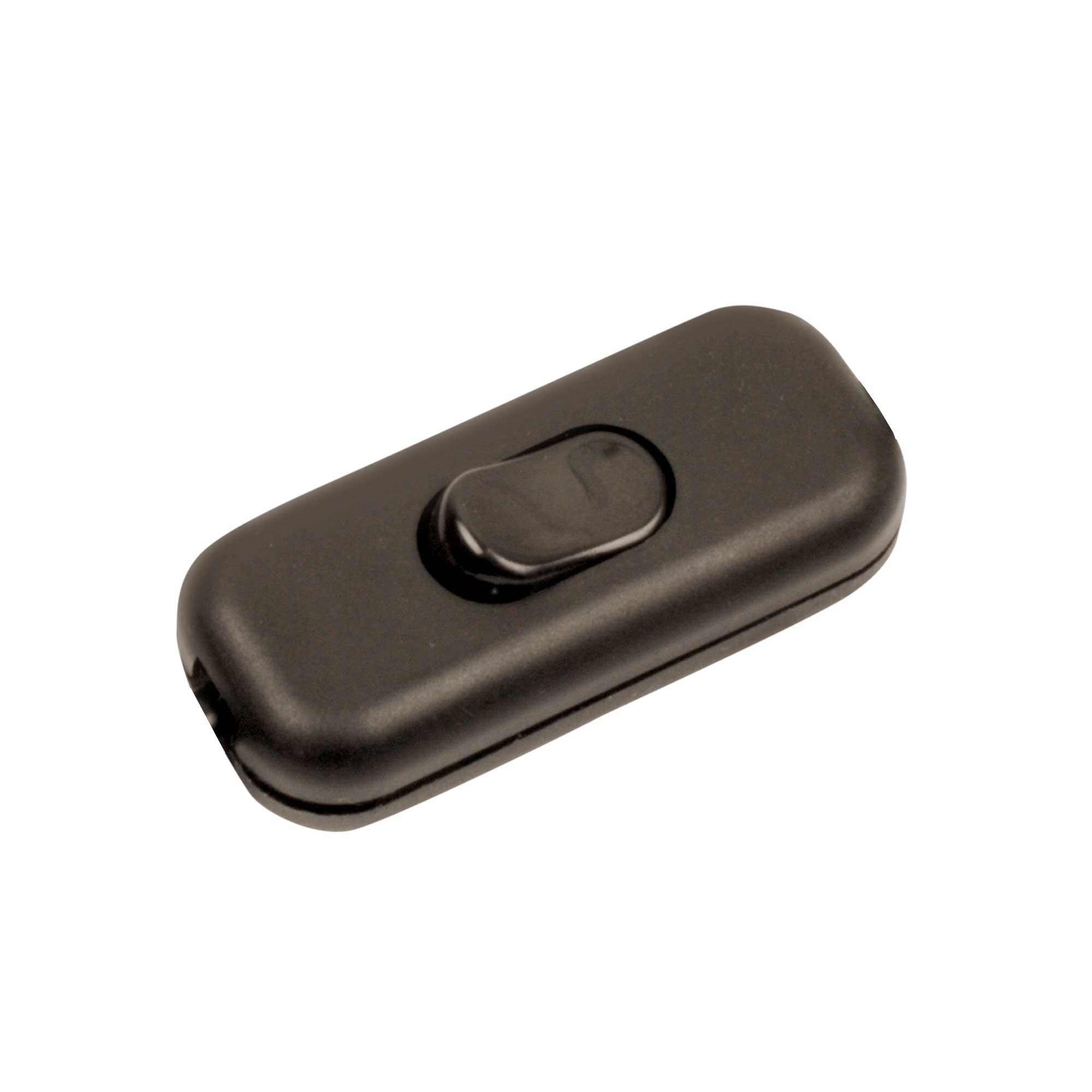 ElekTek Low Profile In-Line Torpedo Switch 2 Amp Use 2 or 3 Core Flex Black