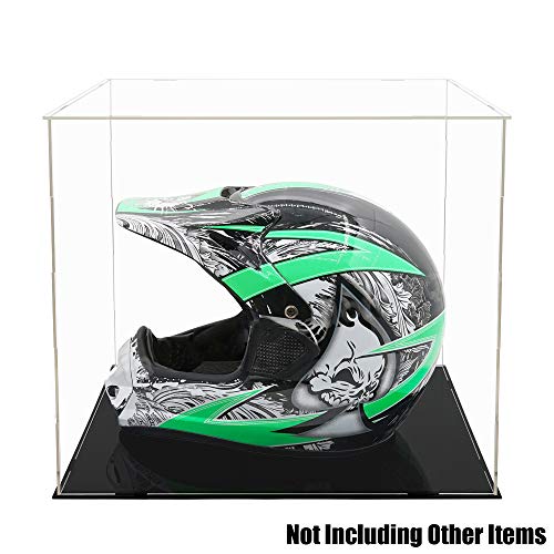 Clear Acrylic Display Case,Basketball Display Case,Assemble Countertop Box,Cube Organizer Stand