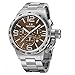 TW Steel CB24 Men's Canteen Bracelet Silver Band Brown Dial Watch