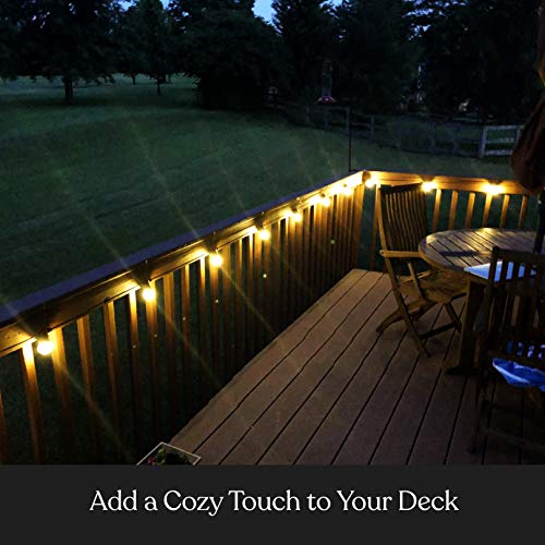 Brightech Ambience Pro Solar Powered Outdoor String Lights Commercial