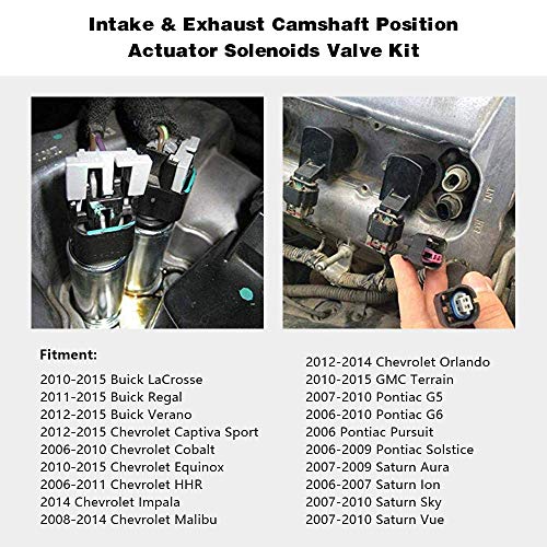 2 Camshaft+Position+Actuator+Solenoids+12655420