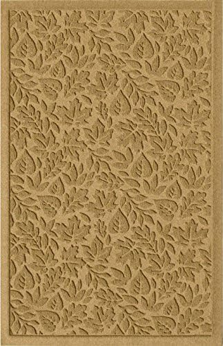 American Floor Mats Waterhog Fall Day Designer Gold 3' x 5' Entrance Floor Mat with Gripper Backing