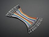 Adafruit Premium Male/Male Jumper Wires - 20 x 3