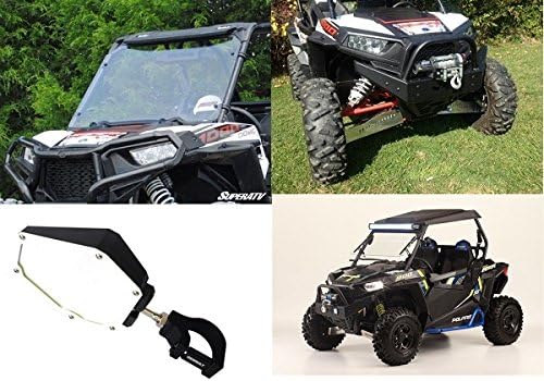 Polaris RZR 900 2015+ Full Windshield,Front Bumper,Side Mirror,"Cooter Brown" Top and Rear Windshield