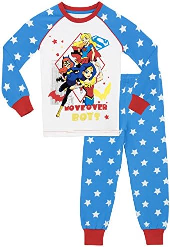 DC Superhero Girls' DC Superhero Pajamas Size 4