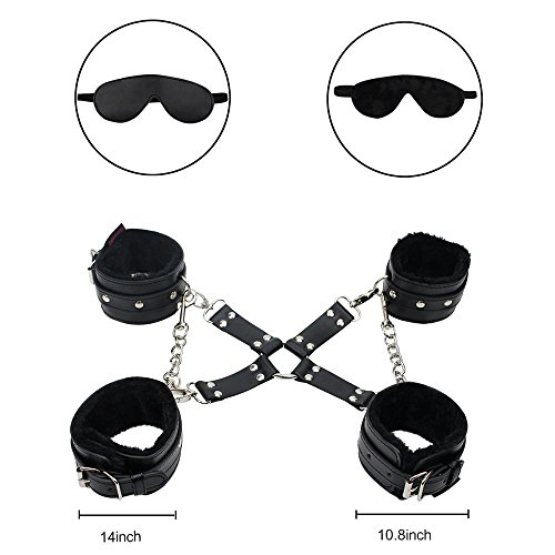 4 Restraints+PALOQUETH+Leather+Restraint+Couples
