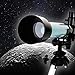 Kidcia Telescope for Kids Educational Preschool Science Telescope Plastic Toy for Beginners My First Telescope 3 Magnification Eyepieces and Tripod Enjoy Steady Observation of Astronomy