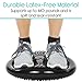 Vive Wobble Cushion - Inflatable Balance Disc Seat - Fitness Core Stability Trainer Wiggle Pad for Office Chair, Rehab, Isokinetics, PT - Kids Adult Workout Sensory Seat Equipment with Exercise Book