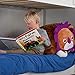 Stuffed Animal Storage Bag | Bean Bag Chair | XL Soft Animal Organizer | Becomes a Jumbo Plush Lion Pillow or Cushioned Chair | Holds up to 50 Animals | Support Prader-Willi Syndrome kids