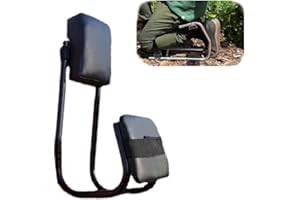 MoCulot Knee Seat for Gardening, Protecting Knees, Labor-Saving Tools for Farm Work (A-Black)