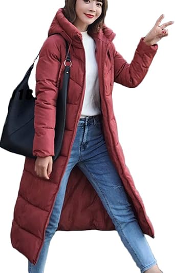 manteau très long femme