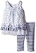 Bonnie Jean Girls' Lace Over Knit Stripe Playwear Set