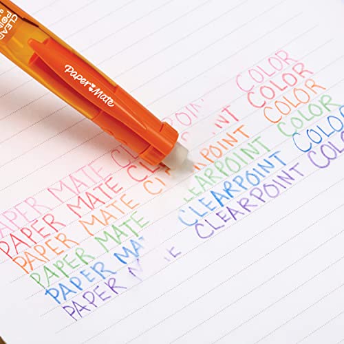 Paper Mate Clearpoint Color Lead and Eraser Mechanical Pencil Refills