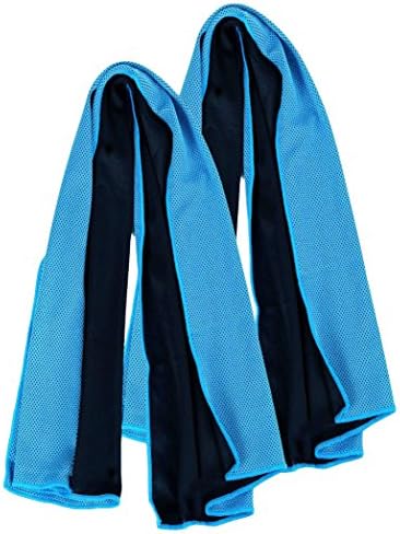 Aosce Cool Towel, 40"x12" Microfiber Cooling Towel for Instant Cooling Relief in Hot Environment, Ice Towels Stay Cool for Sports and Fitness