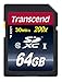 Transcend 64GB SDXC Class 10 Flash Memory Card Up to 30MB/s (TS64GSDXC10E)
