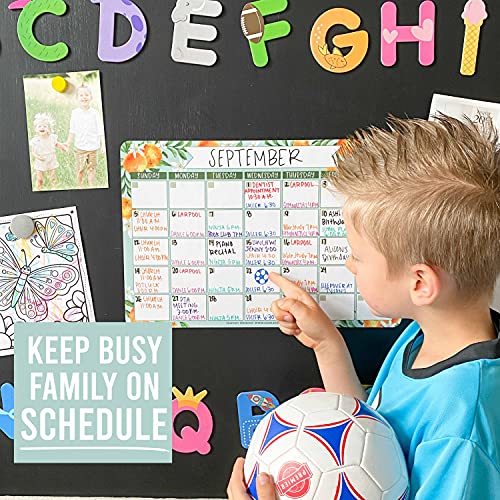Dry Erase Calendar for Fridge Clementine Fridge
