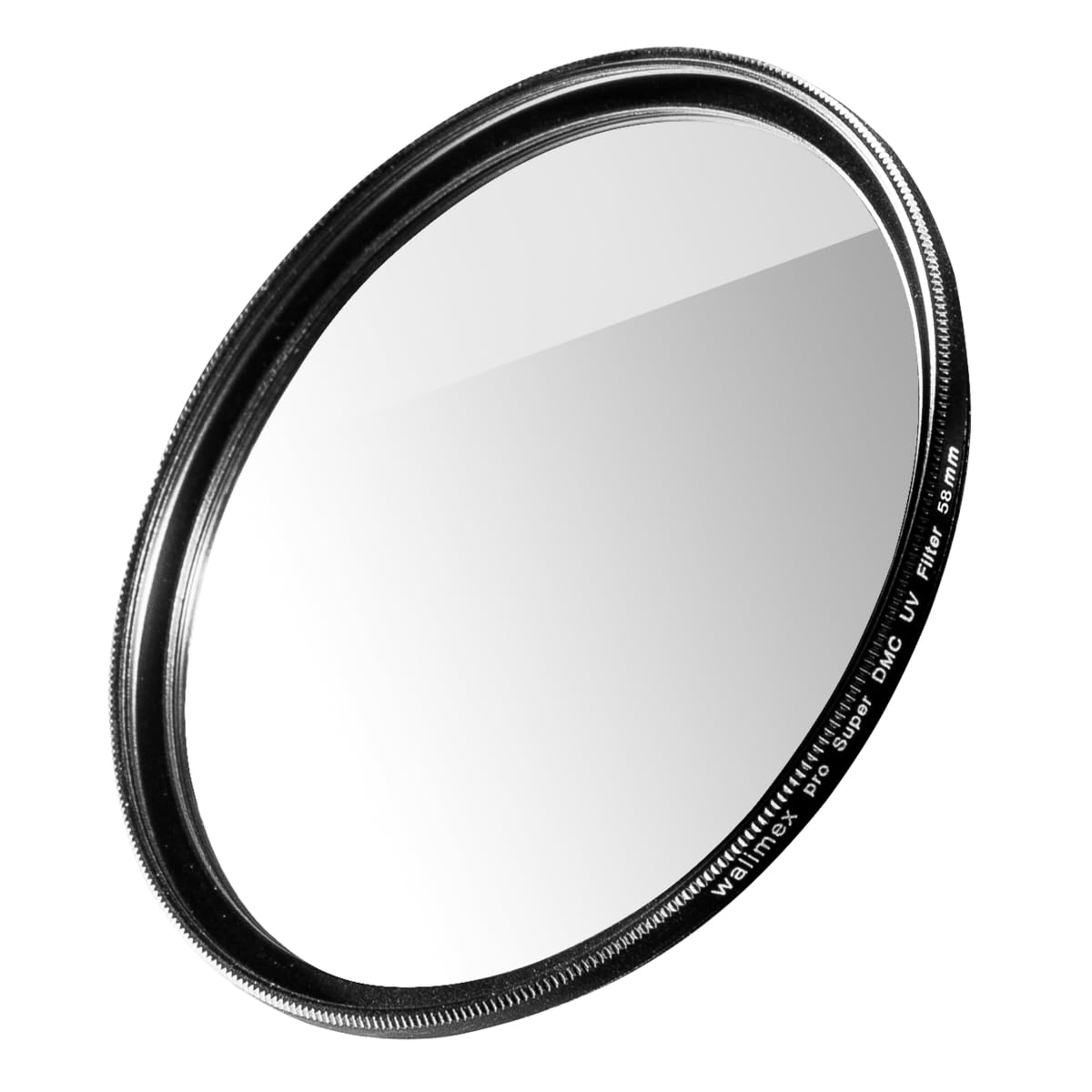 Walimex pro UV Filter Slim Super DMC 58 mm – Particularly UV Filter Lens Filter Slim Only 2.5 mm 16x Super DMC Coating for Lens Protection and Brilliant Colours with Box