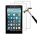 [Pack of 2] Gzerma Fire 7 Screen Protector 7th Generation 2017 Release, Ultra High Definition Clear, Shatter Proof, Easy Installation Front Protective Cover Film for Amazon Fire7 7.0 Inch Tablet