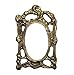 Yunko Vintage Oval Mirror Frames Silicone Mould Sugarcraft Fondnat Mold