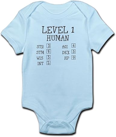 level 1 human onesie