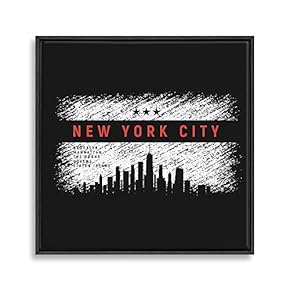 signwin Framed Canvas Wall Art London and NYC...