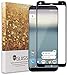 Google Pixel 2 XL Screen Protector, Acessorz Ultra Clear [Full Cover][Bubble Free] Tempered Glass Screen Protector Film for Google Pixel 2 XL (2017) - Lifetime Replacement Warranty (Black)