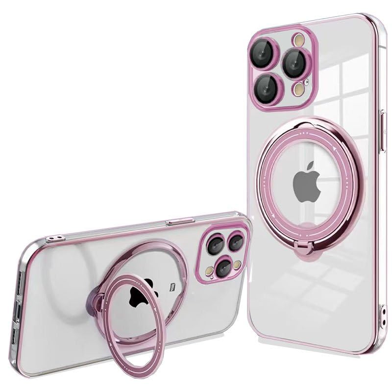 Carcasa Cool para iPhone 15 Pro Magnética Ring Rosa en promo sur Amazon