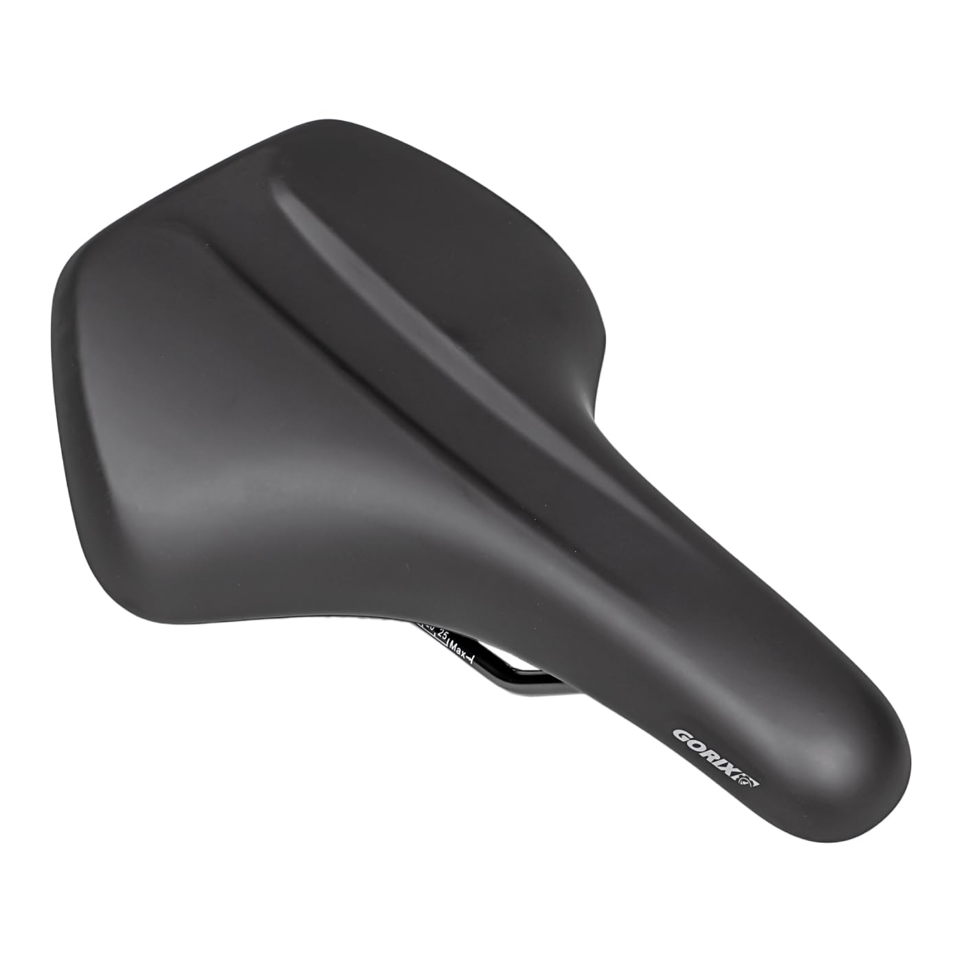 GORIX Bike Saddle Seat Wide Thick Cushion Shock Absorption for Long Rides MTB Road Bicycle (GX-SN714)