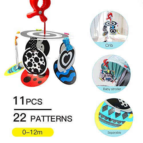 Jar Melo Black and White Mobile Card High Contrast Flash Cards 11 Cards of 22 Pictures - Thumbnail 2