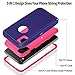 iMangoo iPhone Xs Max Case, iPhone 10s Max Case Outdoor Sports Heavy Duty Shockproof Case Full Body Protection Cover Non Slip Matte Surface Phone Case for iPhone X S Max 2018 6.5'' Purple