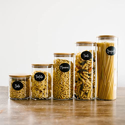 Chalkboard Labels for Jars 96pc Chalkboard Labels Stickers White