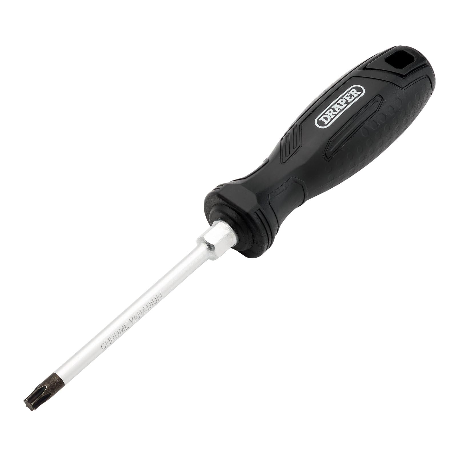 Draper TX-Star Hard Grip Screwdriver, T30 x 100mm - 13567 - Magnetic Tip, CRV Blade