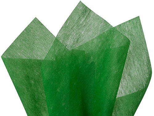 Kelly Green Non-Woven Tissue