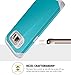 E LV Case for Galaxy S7 Edge Case (Shock Proof Defender) Slim Case Cover - Impact Resistant Armor Hybrid Protection for Samsung Galaxy S7 Edge - [Turquoise/Grey]