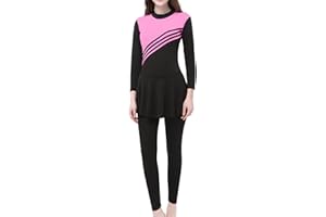 Muslim Swimwear for Women Oversized Islamic Swimsuit Full Cover Hijab Burkini Rash Guard Set Long Sleeve Bathing Suit
