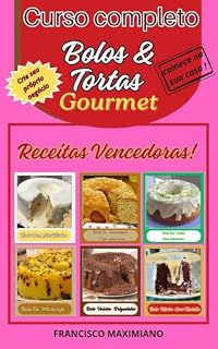 Livro curso completo de bolos e tortas gourmet