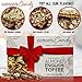 Cotton's Candy Almond English Toffee Handmade Premium Chopped Almonds in Caramelized Fine Domestic Sugar and Real Butter Toffee Bar Covered in Premium Semi-Sweet Chocolate Perfect Christmas Gift